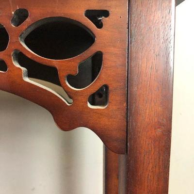 Lot # 194 Mahogany Entry Table 