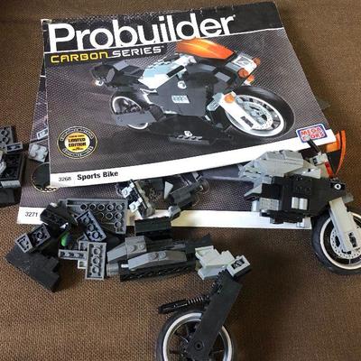 Lot # 205 Megabloks Probuilder Carbon Series Sports bike