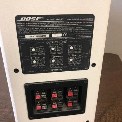 Lot # 212 BOSE Acoustimass Speaker - BASE 