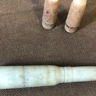 Lot # 215  Big bullets - 2 bullets 1 - shell3 