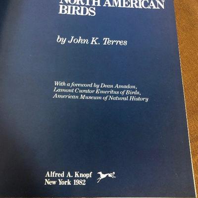 Lot # 227 Audubon society Encyclopedia of North American Birds Book