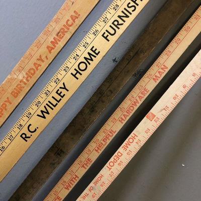 Lot # 230 5 yard sticks 