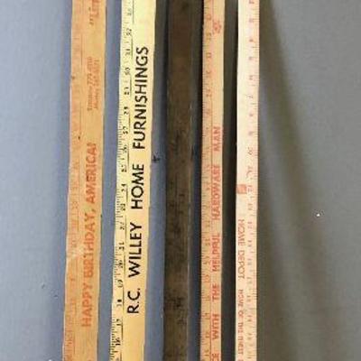 Lot # 230 5 yard sticks 