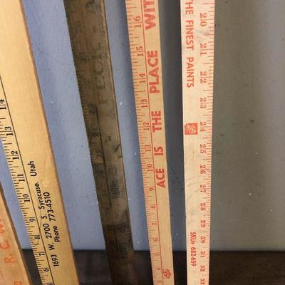 Lot # 230 5 yard sticks 
