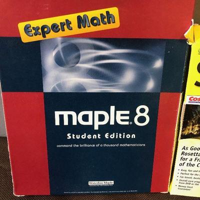 Lot #231 Expert Math and Spanish software