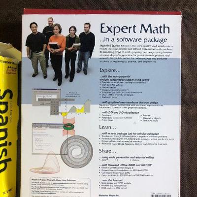 Lot #231 Expert Math and Spanish software