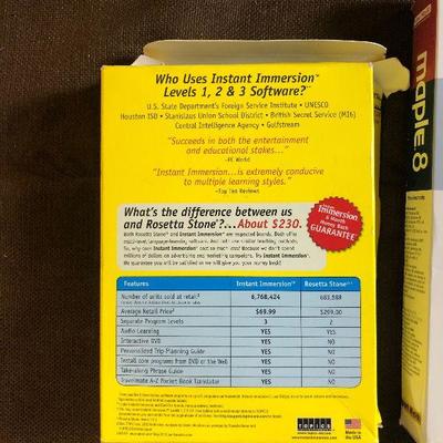 Lot #231 Expert Math and Spanish software
