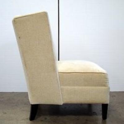 Lot 1016 A - Beige Armless Chair 
