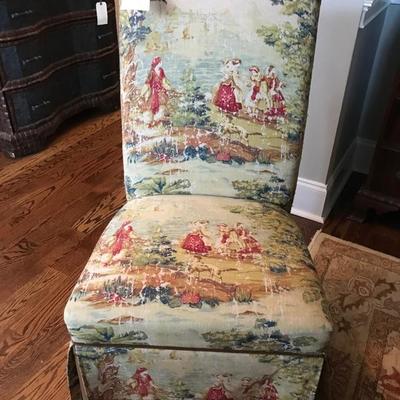Upholstered chair $80
6 available, 6 for $400