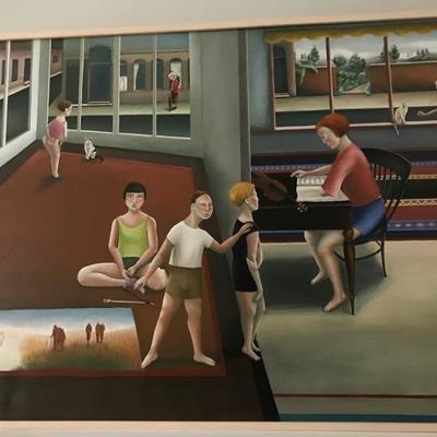 Caroline Jennings, American 20/21st Cemtury
Inside and Outside $2,200