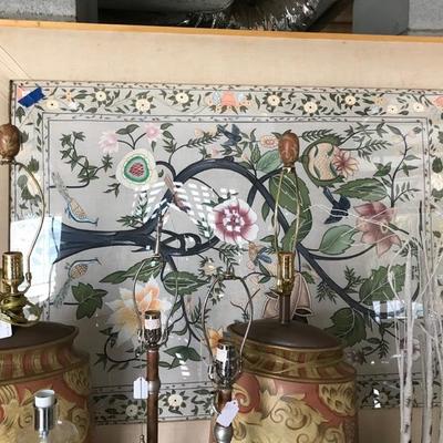 Painted linen $40
"as is" Plexiglass is broken
