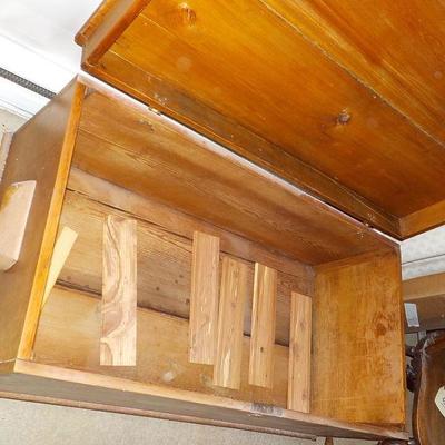 Hand Made wood Storage Chest.