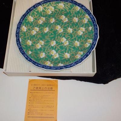 New Japanese Porcelian plates.