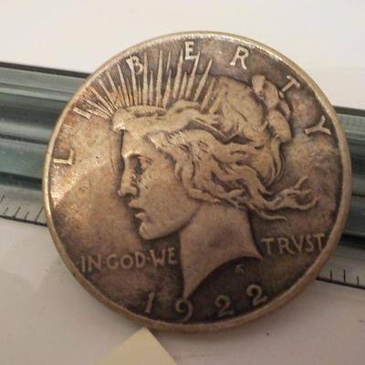 1922 Silver Peace dollar