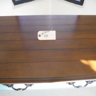 Lot 110 - Fabulous Retro Turquoise Color Painted Secretary Desk