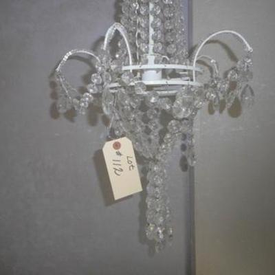 Lot 112 - Hanging Chandelier Lamp