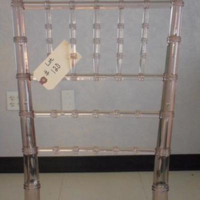 Lot 120 -  1 Very Cool Lucite Acrylic Chair