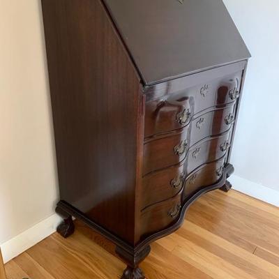 Vintage Maddux mahogany desk