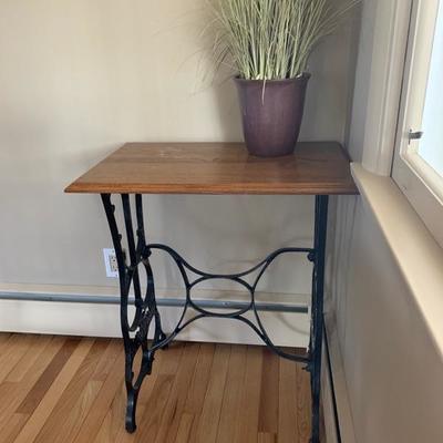 Cast iron base table