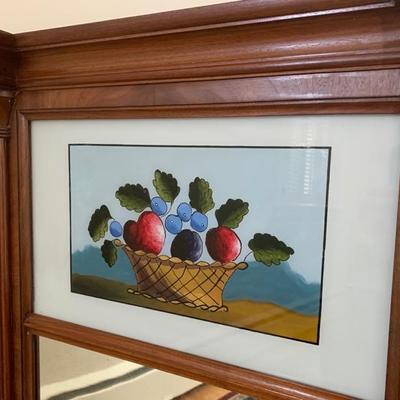 Antique Sheraton mirror