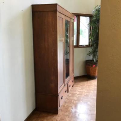 E-102 Antique Armoire 