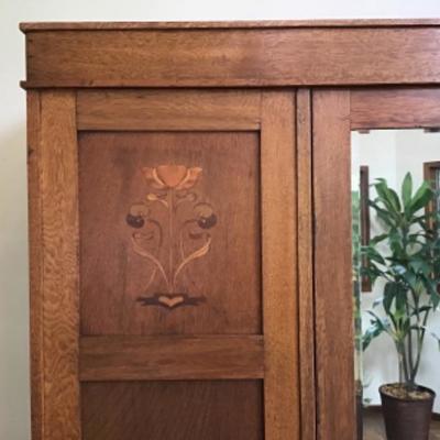 E-102 Antique Armoire 