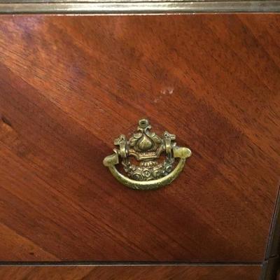 D-102 antique Spanish revival sideboard 