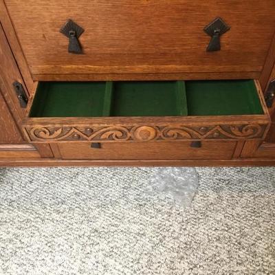 F-112  antique Spanish revival  Buffet/Sideboard