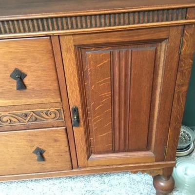 F-112  antique Spanish revival  Buffet/Sideboard