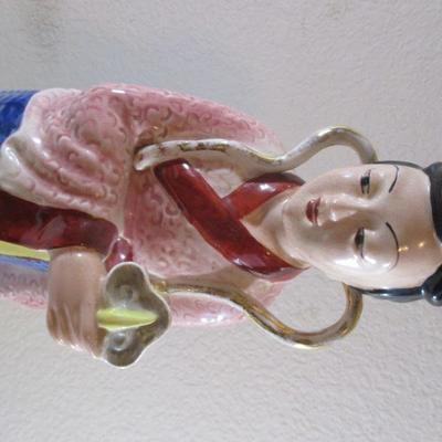 Hoffman 1949 Female Statue Figurine Signed  22" was a Lamp 