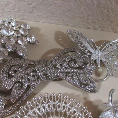 Silver Jewelry Lot Marked and Unmarked All Wear