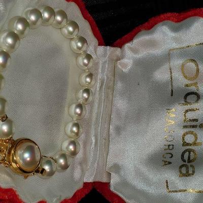 Majorca Pearl Bracelet 925