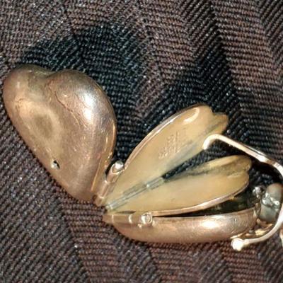 Silver Open Heart Locket