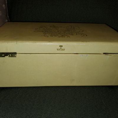 Antique Jewelry and Jewelry Box  