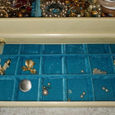Antique Jewelry and Jewelry Box  #2