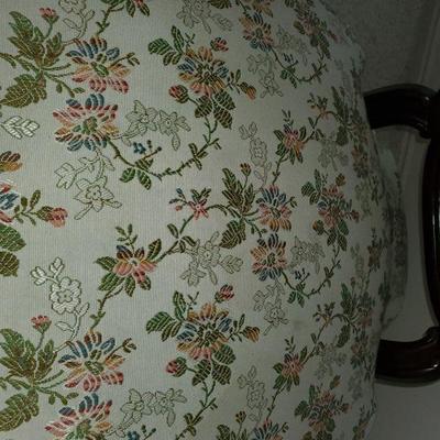 Antique Floral Chair