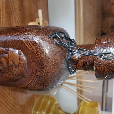Leather Bound Decanter