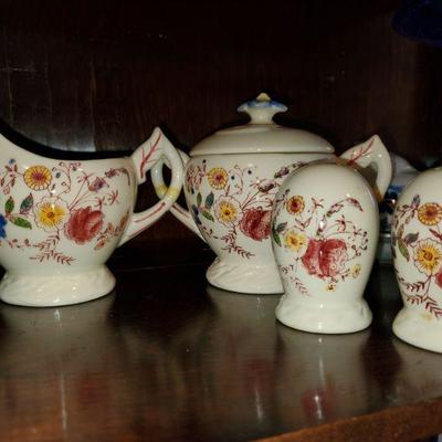 Vernon Klins Creamer and Sugar Set