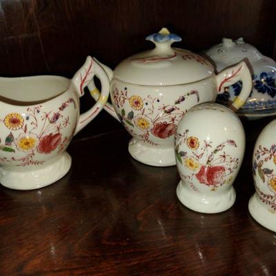 Vernon Klins Creamer and Sugar Set
