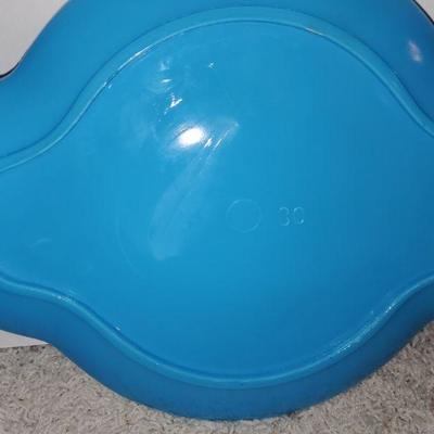 Blue Gilded Serving Dish