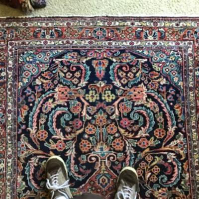 L-105 Antique Persian rug