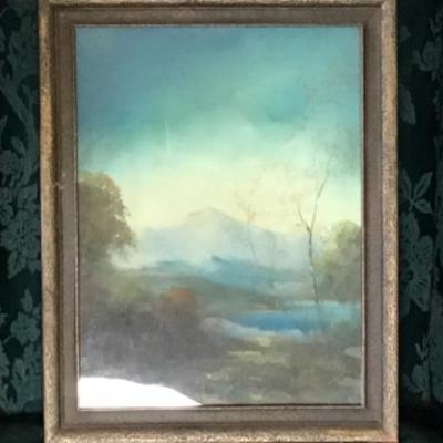 L-108 Arts and crafts pastel Painting