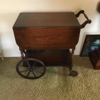 L-129 Vintage tea cart