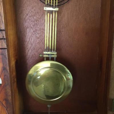 L-130 Antique reproduction wall clock works.