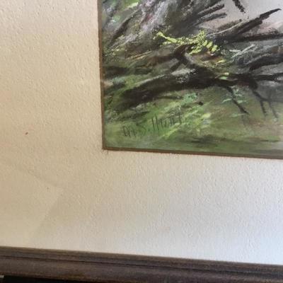 L-136 Arts and crafts painting by mystery artist