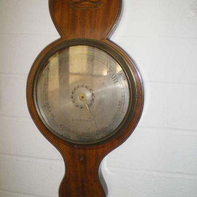 Antique Lione & Somalvico Wheel Barometer -London