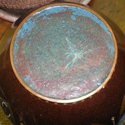 Asian Cloisonne Pot (as is)