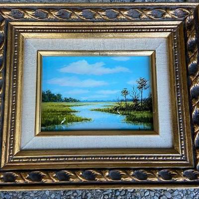 Framed Art signed Jantzen