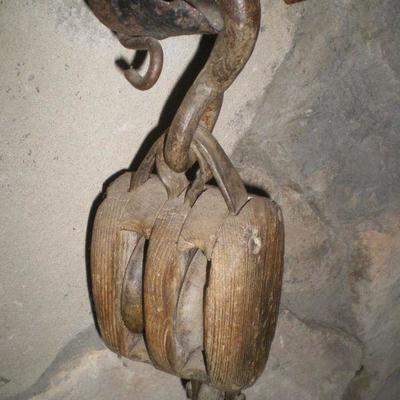 Vintage Pulley 