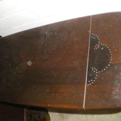 Vintage Wood Console Table